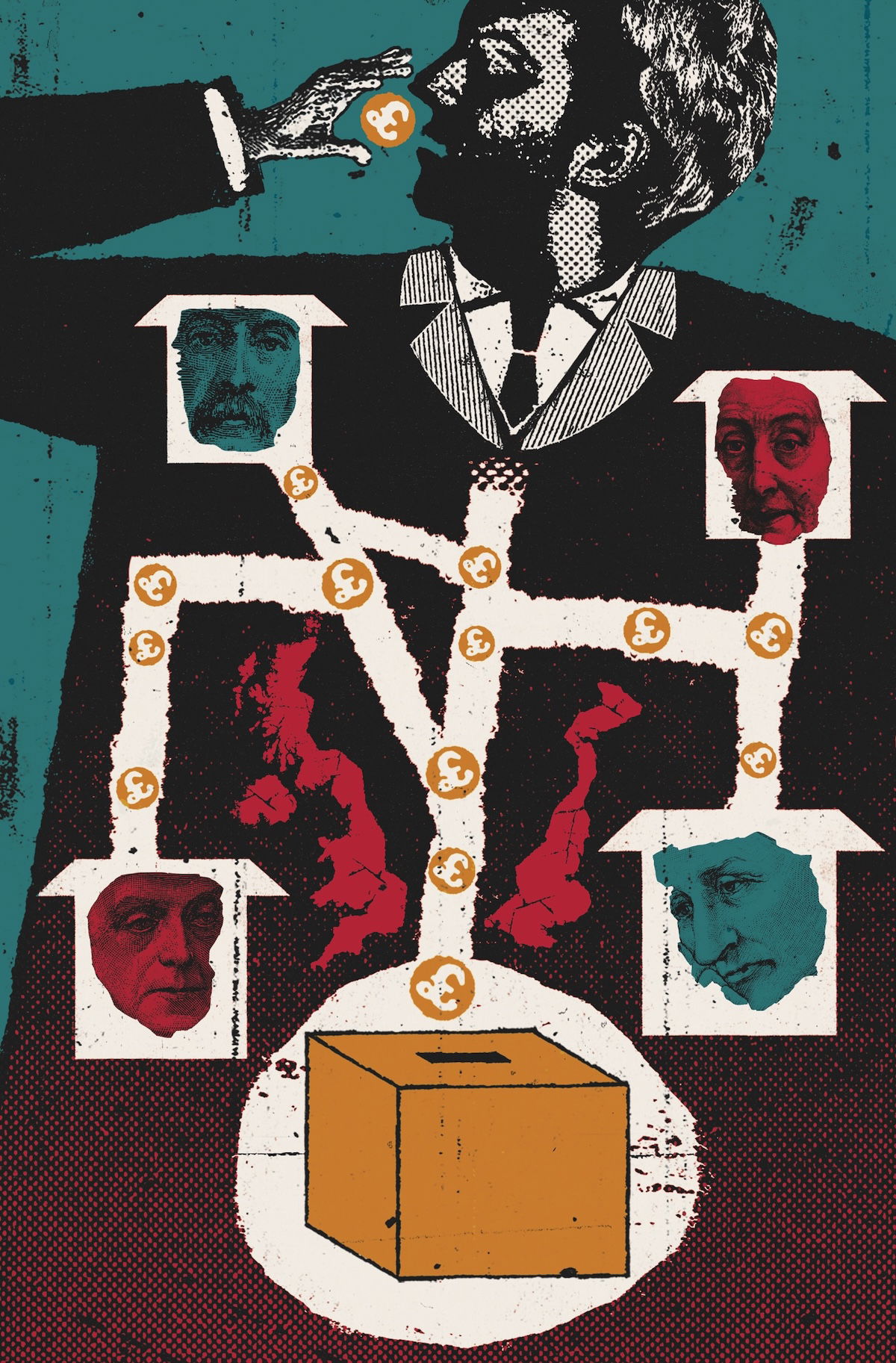 Pensions illustration © Ben Jones/Heart Agency.