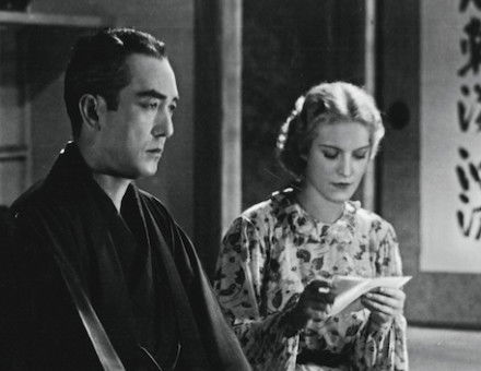 Still from Nazi German propaganda film The Daughter of the Samurai, 1937. GermanFilms.net.