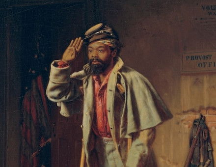 ‘A Bit of War History: The Veteran’, Thomas Waterman Wood, 1866. Metropolitan Museum of Arts. Public Domain.