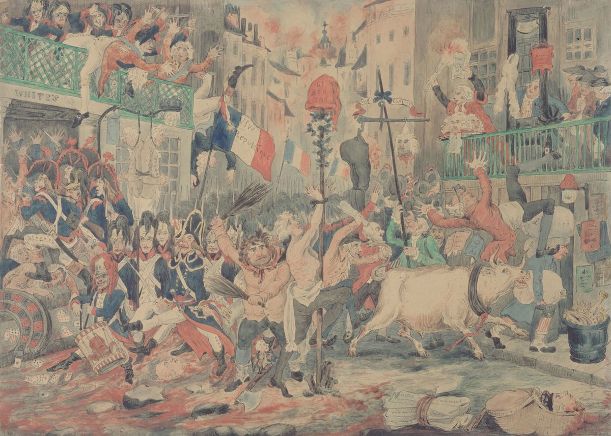 Allegory on the French Revolution, 18th century. Musée Carnavalet, Histoire de Paris. Public Domain.