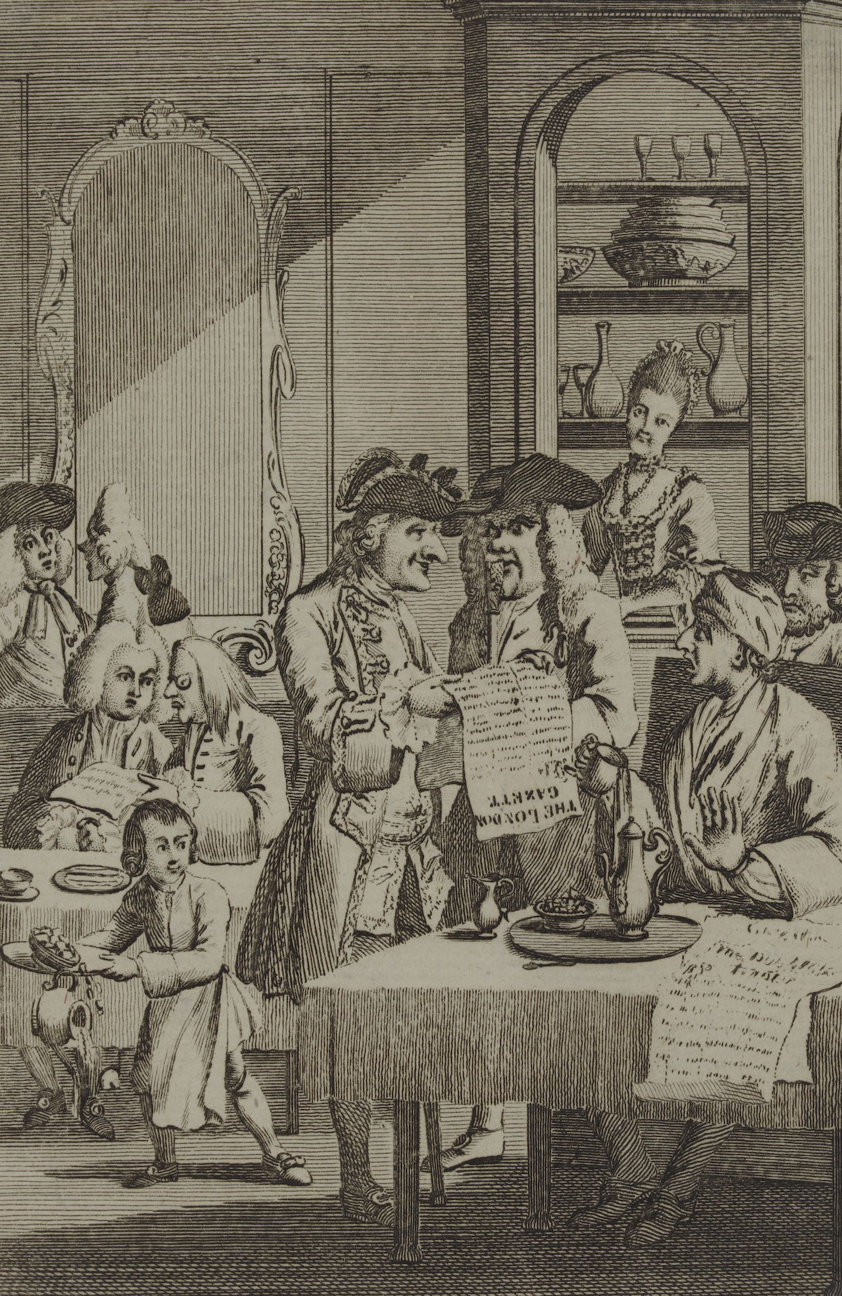 The Oxford Gazette, November 1665. Trustees of the British Museum.