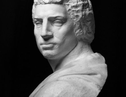 Marcus Junius Brutus, plaster cast from a 16th century marble by Michelangelo Buonarroti, 1897. SMK Open. Public Domain.