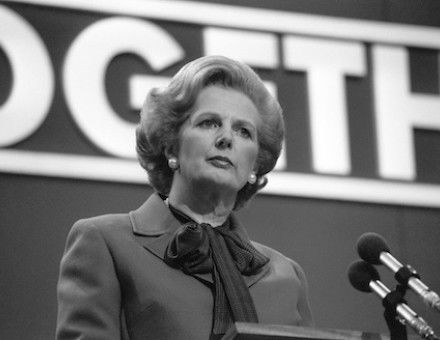 Margaret Thatcher at the Conservative Party Conference in Brighton, 1980. PA Photos/TopFoto.