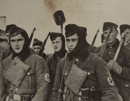 Organisation Todt Reichsarbeitsdienst men on the Eastern Front. Nationaal Archief. Public Domain.