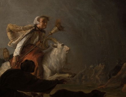 A Witches’ Sabbath, Cornelis Saftleven, c.1650. Art Institute of Chicago. Public Domain.